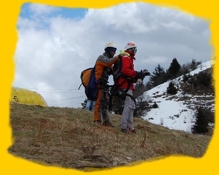 Breafing avant le Baptême Parapente